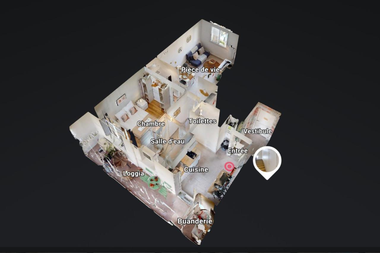 Apartmán Expat Renting - Le Boheme Zen - Proche Airbus Colomiers Exteriér fotografie