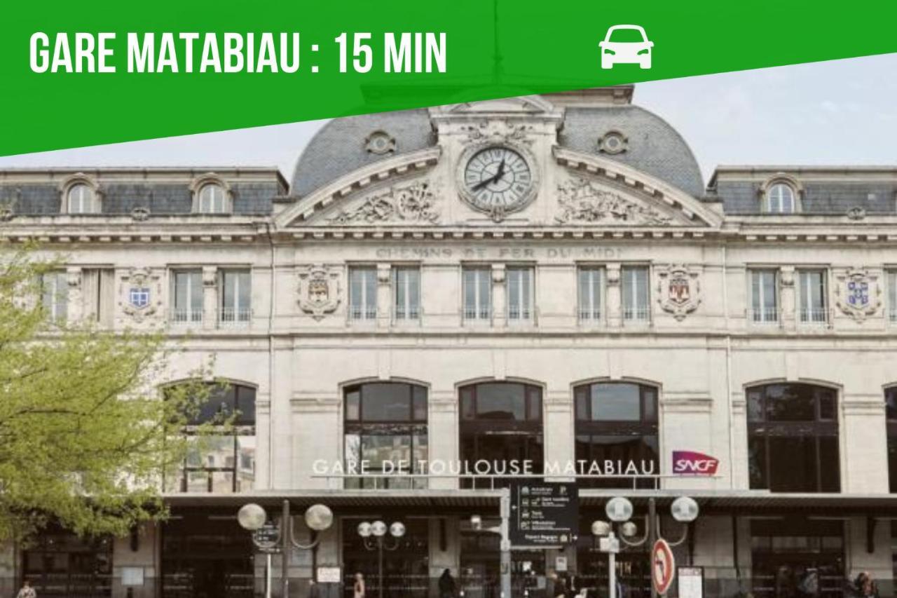Apartmán Expat Renting - Le Boheme Zen - Proche Airbus Colomiers Exteriér fotografie